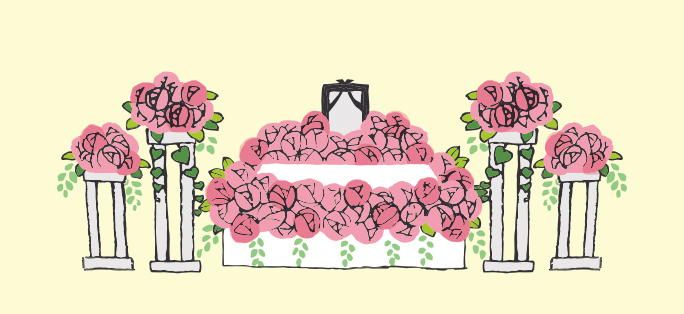 葬儀の供花のマナー 供花の札名の書き方 オハナクラブ 葬儀の供花のマナー 供花の札名の書き方 オハナクラブ